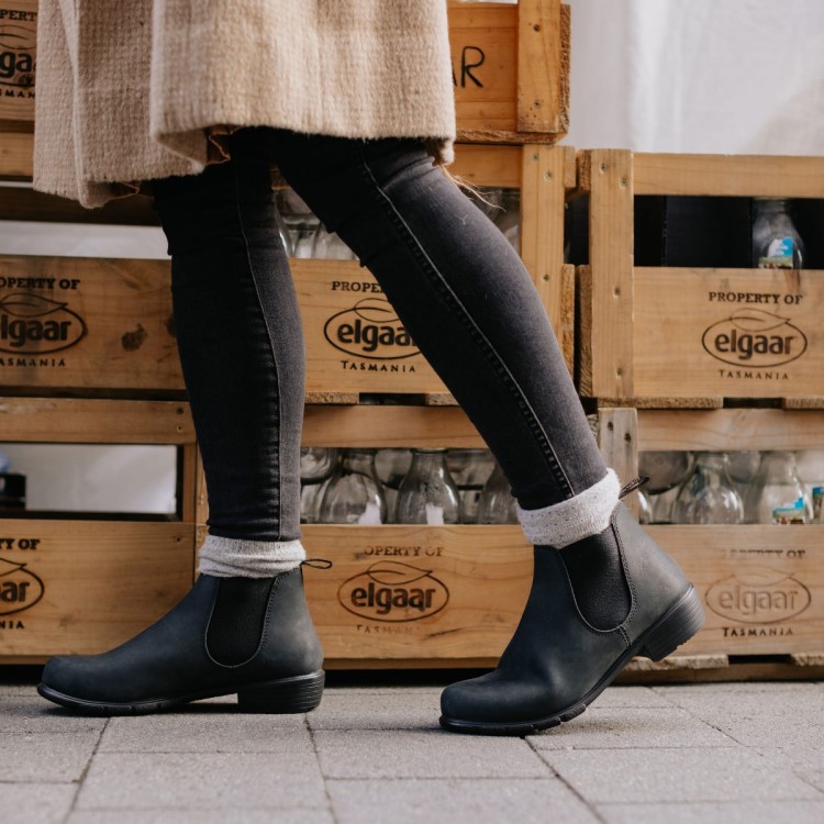 Women\s Blundstone Sale Series Ankle Boots Rustic Black