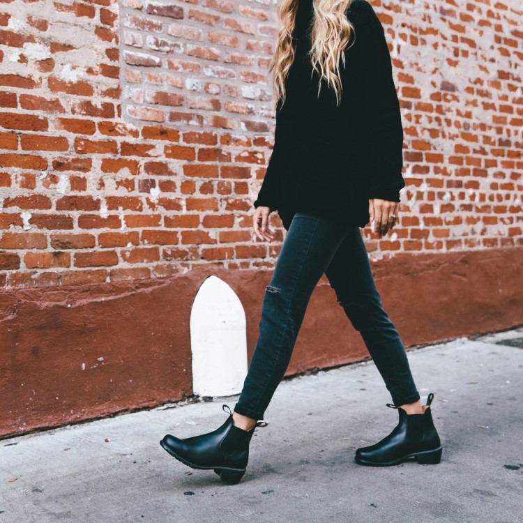 Women\s Blundstone Sale Series Heeled Boots Black