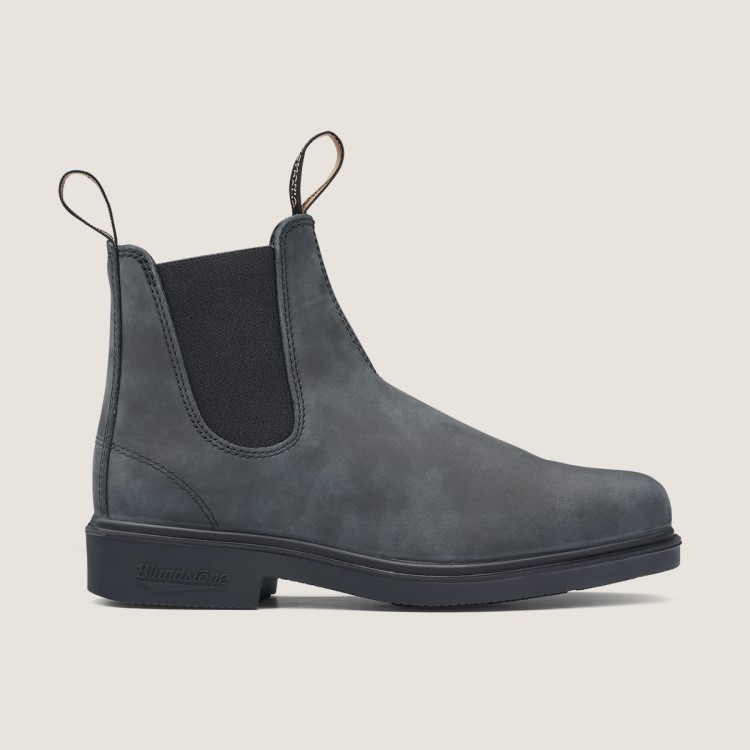 Womens Dress Chelsea Boots Rustic Black Blundstone Sale