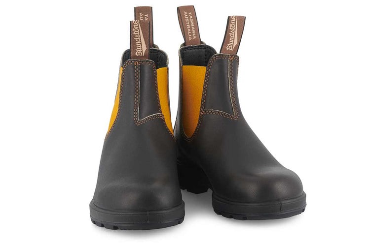 Women\s Leather Boots 1919 Brown/Mustard Blundstone Sale