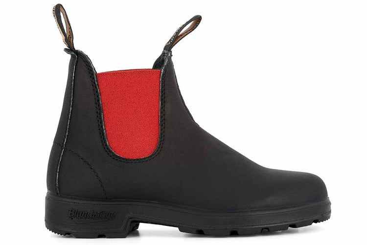 Womens Leather Boots 508 Black/Red Blundstone Sale