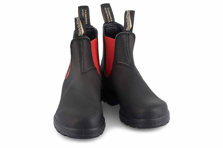 Women\s Leather Boots 508 Black/Red Blundstone Sale