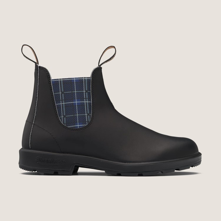 Womens Originals Chelsea Boots Black/Plaid Blundstone Sale