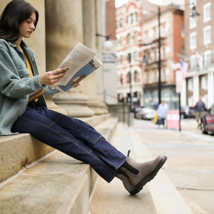 Women\s Originals High Top Boots Dusty Grey Blundstone Sale