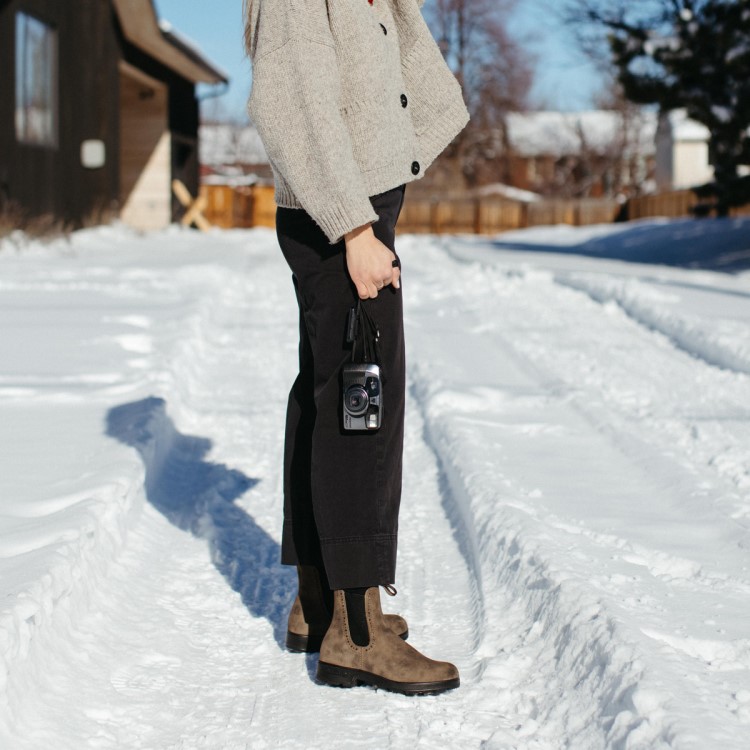 Women\s Originals High Top Boots Rustic Brown Blundstone Sale