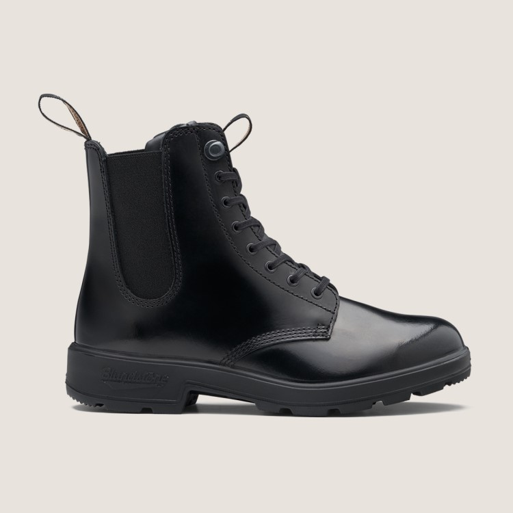 Womens Originals Lace Up Boots Black Brush Blundstone Sale