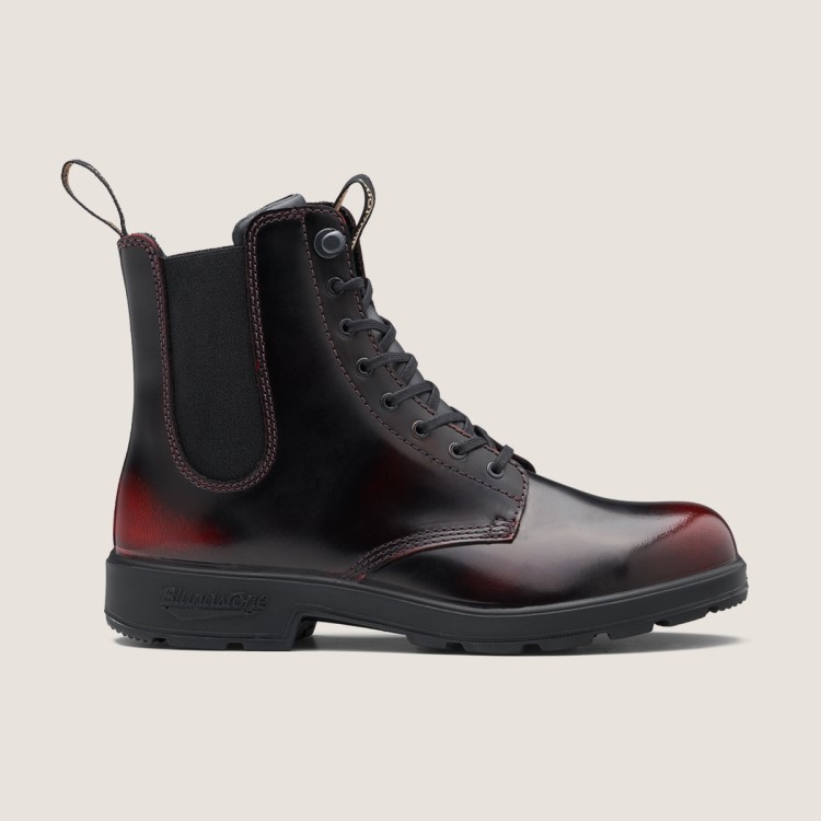 Womens Originals Lace Up Boots Bordeaux Brush Blundstone Sale