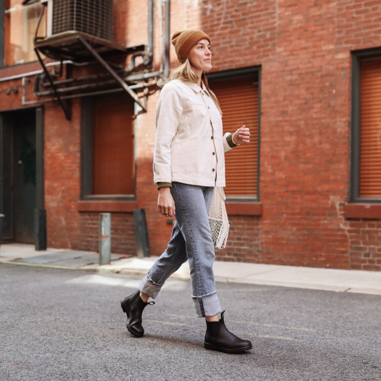 Women\s Originals Vegan Boots Black Blundstone Sale