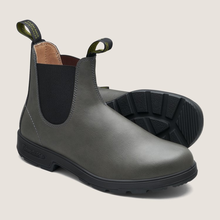Women\s Originals Vegan Boots Steel Grey Blundstone Sale