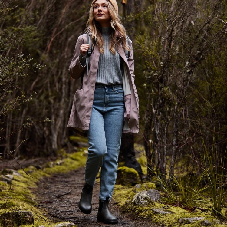 Women\s Originals Vegan Boots Steel Grey Blundstone Sale