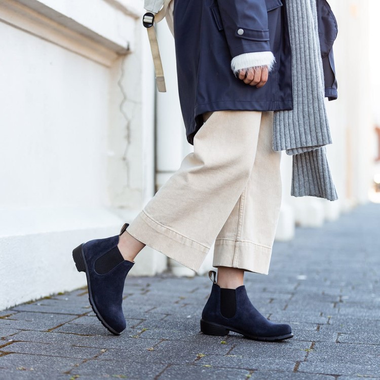 Women\s Series Ankle Boots Navy Blundstone Sale