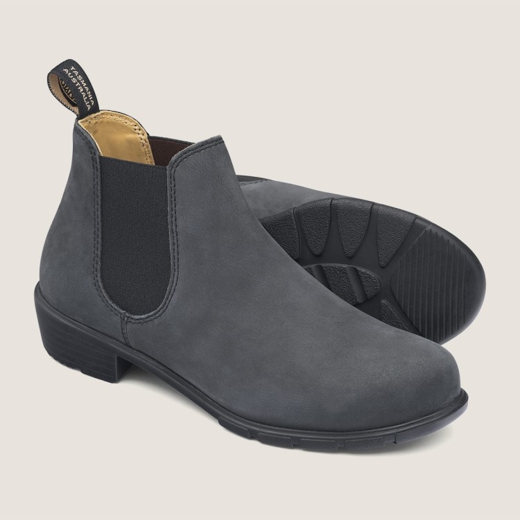 Women\s Series Ankle Boots Rustic Black Blundstone Sale