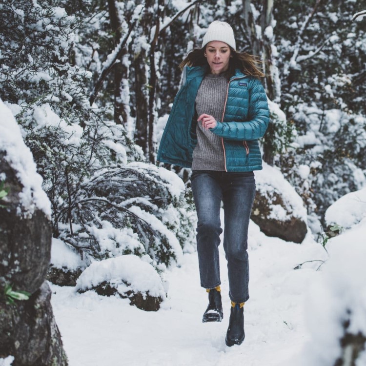 Women\s Thermal Chelsea Boots Black Blundstone Sale