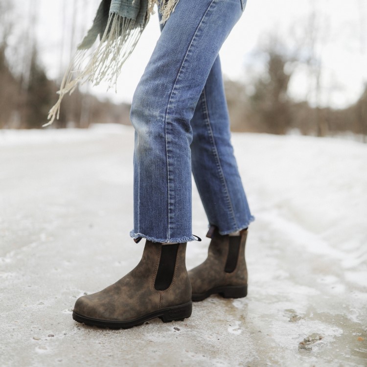 Women\s Thermal High Top Boots Rustic Brown Blundstone Sale