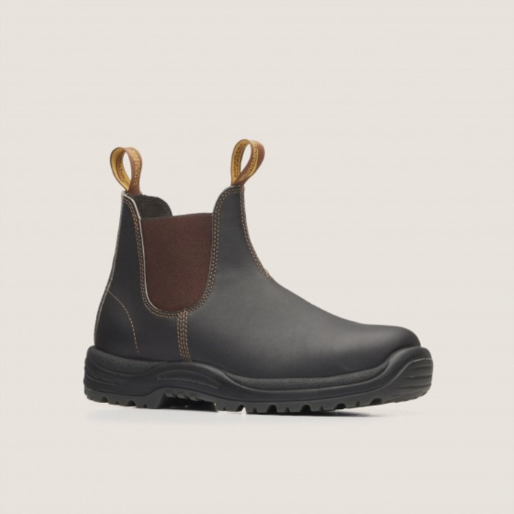 Work Series Chelsea Boots Stout Brown Blundstone Sale