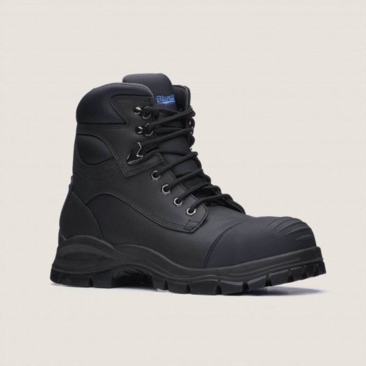 Work Series Zip Up Boots Black Blundstone Sale